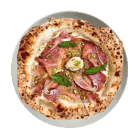cagliostroristorante food pizza slice palermo Sticker