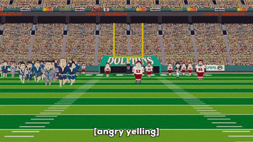angry football GIF by South Park 