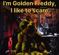 Golden Freddy GIF