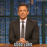 Seth Meyers Wow GIF by Late Night with Seth Meyers