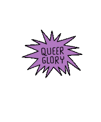 AORISTS lgbt purple lgbtq queer Sticker