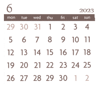 June Month Sticker