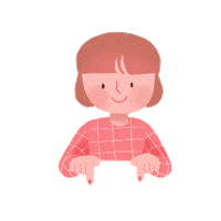 Red Hair Girl Sticker