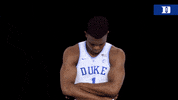 serious zion williamson GIF by Duke Men's Basketball