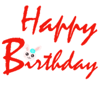 Happy Birthday Love Sticker