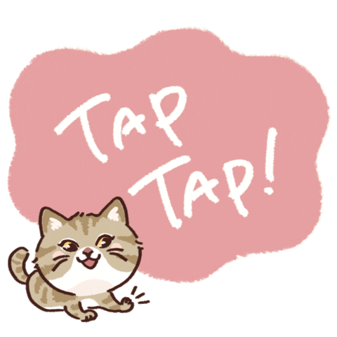 猫 ひみつ Sticker