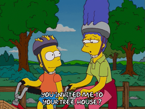 asking bart simpson GIF