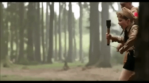 chelseahazard giphygifmaker taika waititi jojo rabbit GIF