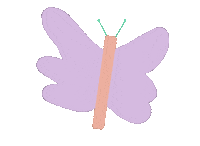 Butterfly Flying Sticker