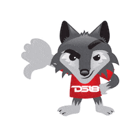Wolf Sucks Sticker by DS18