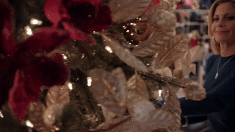 christmas tree GIF by Hallmark Channel