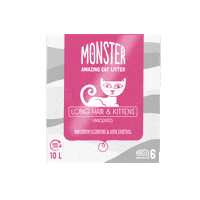 Monster Cat Litter Sticker by Tree of Pets