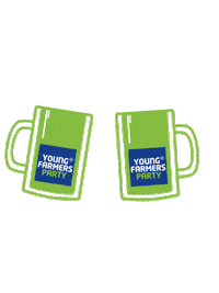 contentivity party drink cheers bier Sticker
