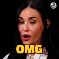 Demi Moore Omg GIF by First We Feast