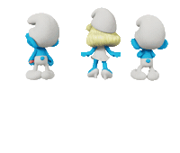 Lesschtroumpfs Sticker by Smurfs Movie