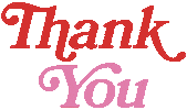 thanks thank you Sticker by ban.do