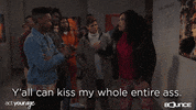 Go Away Kiss GIF by Bounce