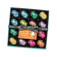 jeff_de_bruges easter jeff chocolat paques Sticker