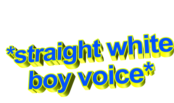 straight boy Sticker by AnimatedText