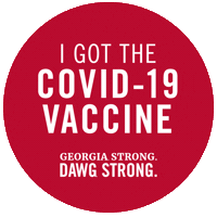 Vaccine Uga Sticker by University of Georgia