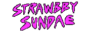 Strawbby Sundae Sticker by deladeso