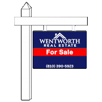 Sign Michigan Sticker by WentworthRealEstate