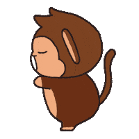 Happy Side To Side Sticker by Chimpers
