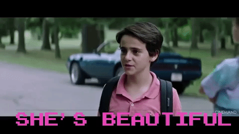 eddie she's beautiful GIF