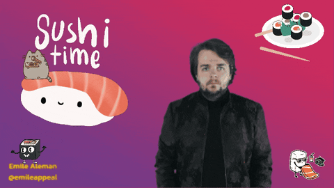 Sushi Time GIF