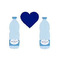 Celebration Hydratation Sticker by Eau Minérale de Wattwiller
