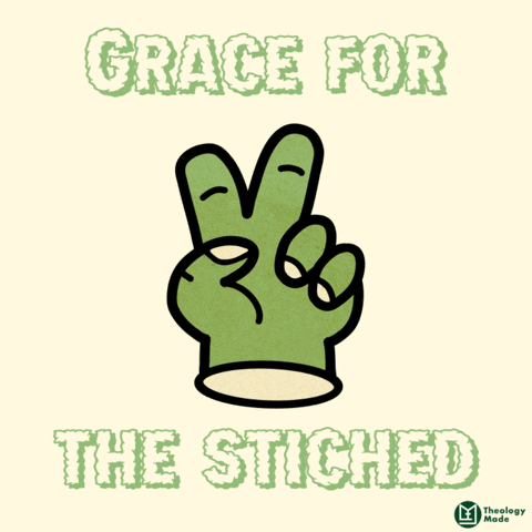 Creepy Cute Peace GIF by Theology Made