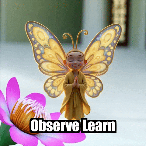 Wisdom Observation GIF by BuddhaFlyJourney