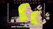 fighter attitude GIF by South Park 