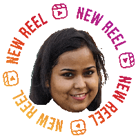 Devika Sticker by BORN ON INSTAGRAM