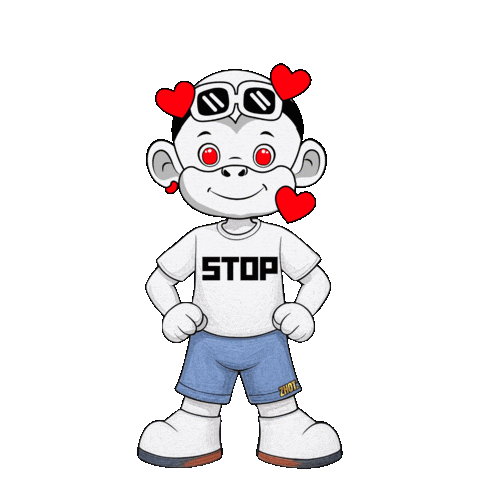 Just Stop Too Much Sticker by Zhot