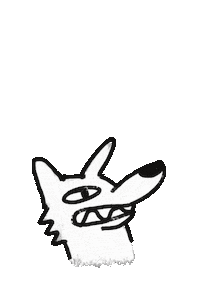Dog Wolf Sticker
