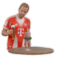 Harry Kane Cheers Sticker by FC Bayern Munich