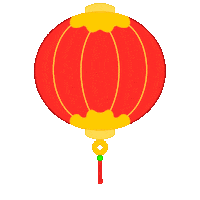 Lunar New Year Lantern Sticker