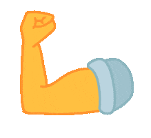 Roll Up You Can Do It Sticker by Ange Devery