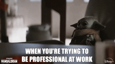 mikahsargent giphygifmaker disney baby yoda mandalorian GIF