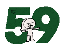 Happy Birthday Sticker by Minka Comics