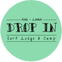 DropinLombok drop in kuta lombok dropinlombok lombok surf Sticker