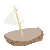 Boat Sailing Sticker by JAKO-O