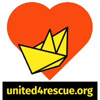 Seenotrettung Sticker by United4Rescue