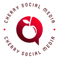 Cherrysocialmedia hello cherry social media cherry social Sticker