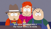 mad type GIF by South Park 