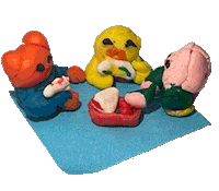 Picnic Arcilla Sticker