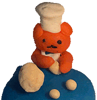 Baker Baking Sticker