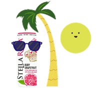Rose Grapefruit Sticker by Stella Rosa Wines