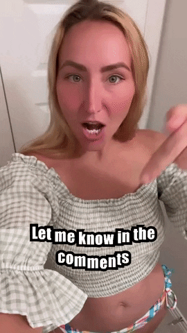 Comment Below GIF by Lovable Curves